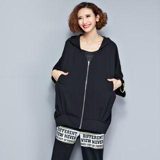 Panel Batwing Jacket