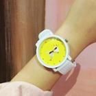 Printed Silicone Strap Watch