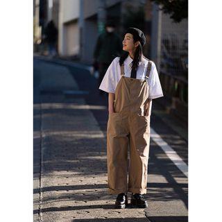 Wide Leg Dungarees