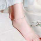 925 Sterling Silver Anklet 1 Pair - As Shown In Figure - One Size