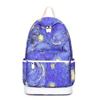 Milky Way Print Backpack