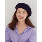 Colored Wool Blend Beret