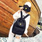 Sweetheart Canvas Backpack With Pouch