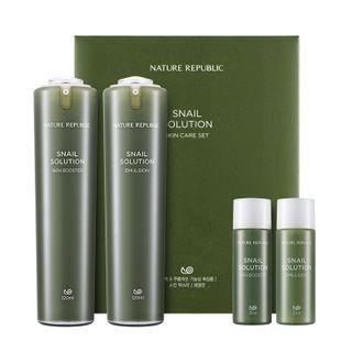 Nature Republic - Snail Solution Skin Care Set 4 Pcs