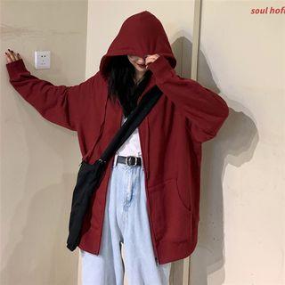 Loose-fit Zip Hoodie