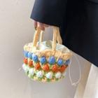 Crochet Knit Mini Handbag