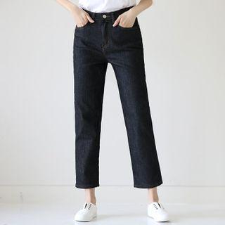 Raw Denim Straight Jeans (short/basic/long)