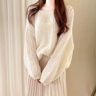 Loose-fit Alpaca Blend Sweater