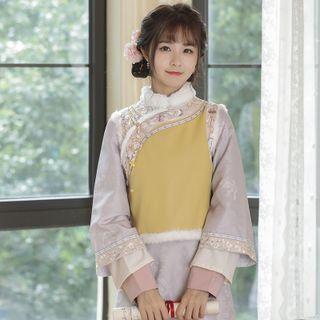 Traditional Chinese Vest / Long-sleeve Dress