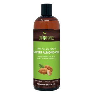 Sky Orgranics  - Sweet Almond Oil, 16oz 16oz / 473ml