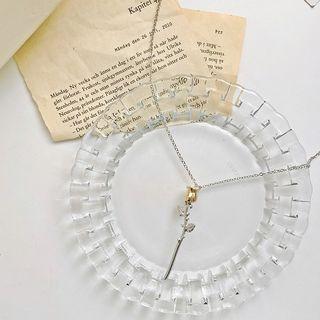 Rose Necklace 01 - As Shown In Figure - One Size