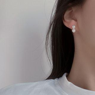Sterling Silver Freshwater Pearl Stud Earring (various Designs)
