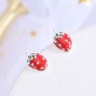 Strawberry Stud Earring Es971 - 1 Pair - One Size