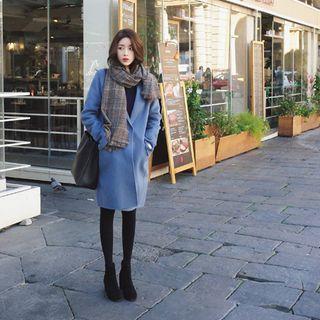 Single-breasted Hand-made Coat