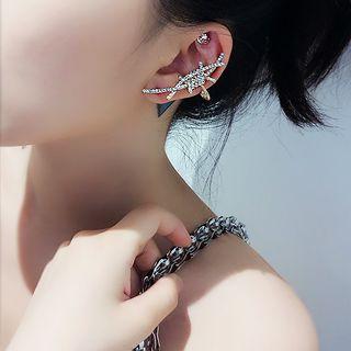 Rhinestone Single Ear Stud