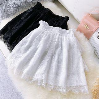 Lace Panel Under Skirt