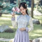 Hanfu Long-sleeve A-line Dress