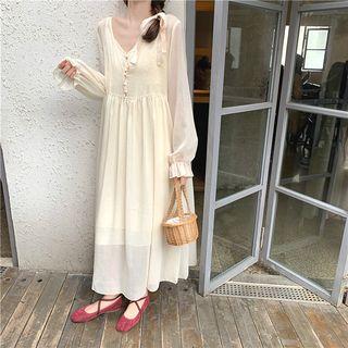 Loose-fit Coverup / Lace Sleeveless Dress