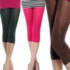 Ruched Cropped Leggings