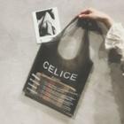 Set: Lettering Tote Bag + Pouch