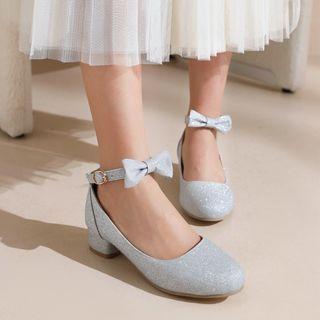 Ribbon Ankle-strap Shoes