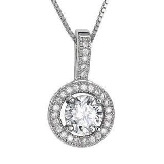 Looking For Her Necklace Sliver , White - One Size