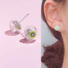 Glass Ball Stud Earring