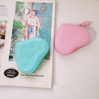 Heart Coin Zip Purse