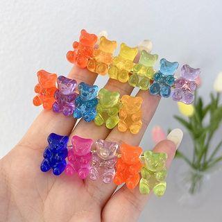Rainbow Gummy Bear Hair Clip