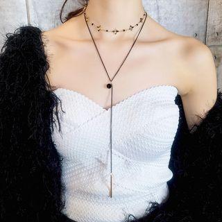 Layered Drop Necklace