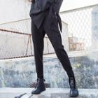 Asymmetrical Tapered Pants