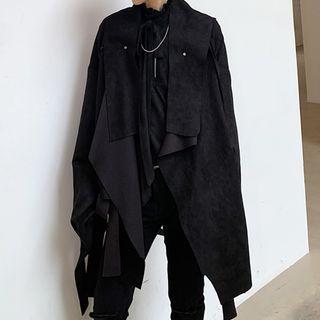 Open-front Asymmetric Jacket