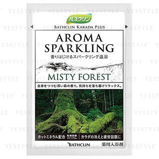 Bathclin - Karada Plus Aroma Sparkling Bath Salt (misty Forest) 30g X 5 Pcs