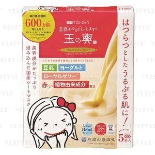 Tofu Moritaya - Tofu Yogurt Soy Milk Mask (aging Care) (red) 5 Pcs