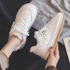 Fluffy Trim Sneakers