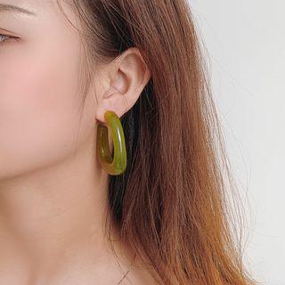 Acetate U Shape Earring