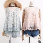 Tie-back Lace Top