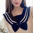 Sailor Collared Sweater Almond - One Size