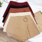 Mock Two-piece Skorts