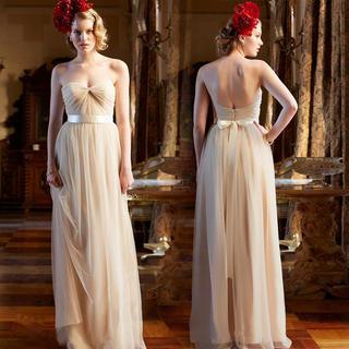 Strapless Evening Dress