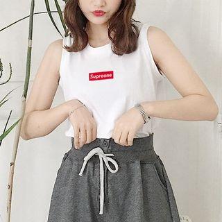 Box Logo Tank Top