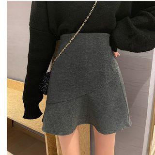Mermaid A-line Mini Skirt