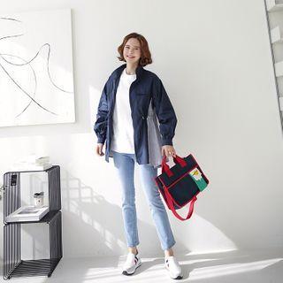 Stripe-back Safari Jacket