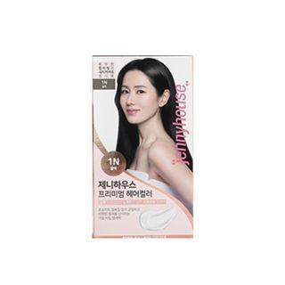 Jenny House - Premium Hair Color Set - 7 Colors #1n Black