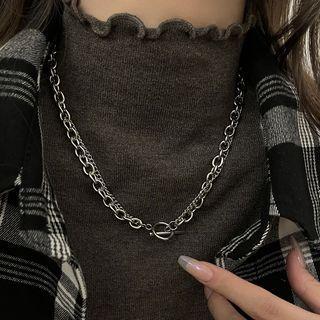 Layered Stainless Steel Necklace / Bracelet