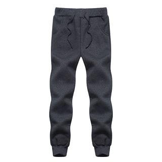 Fleeced-lined Jogger Pants