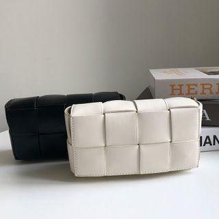Weave Boxy Shoulder Bag