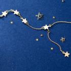 925 Sterling Silver Star Pendant Y Necklace As Shown In Figure - One Size