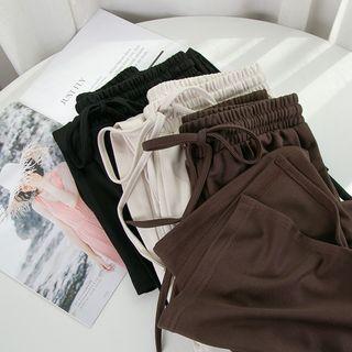Slit-hem Sports Pants