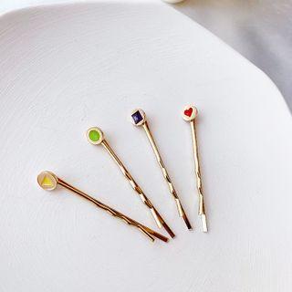 Alloy Hair Pin (various Designs) As Shown In Figure - One Size